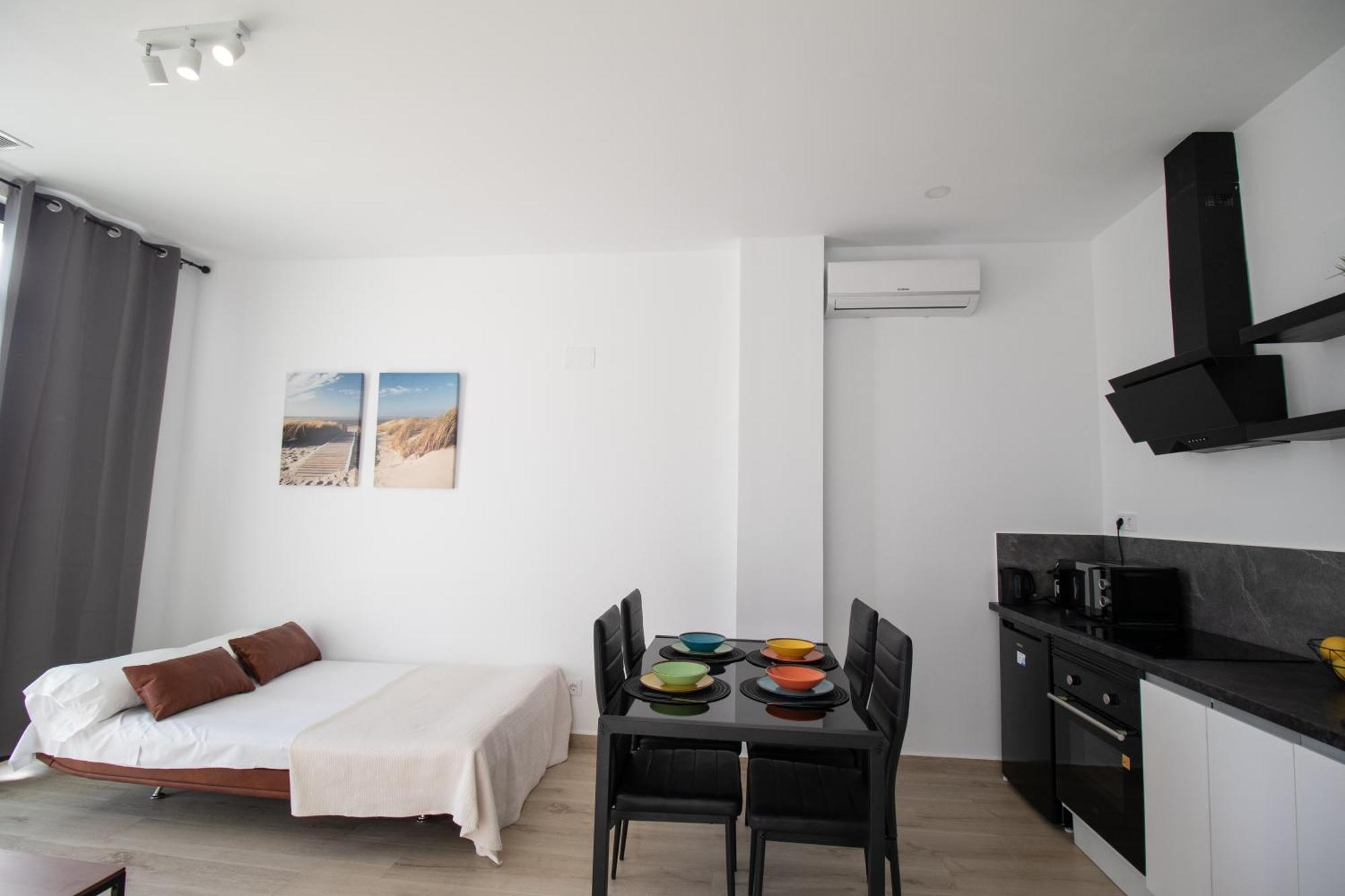 Ferienwohnung Congresos Flat By Concept Flats Valencia Exterior foto
